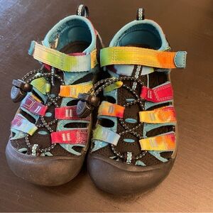 Keen tie dye Kids Sandals size 11
